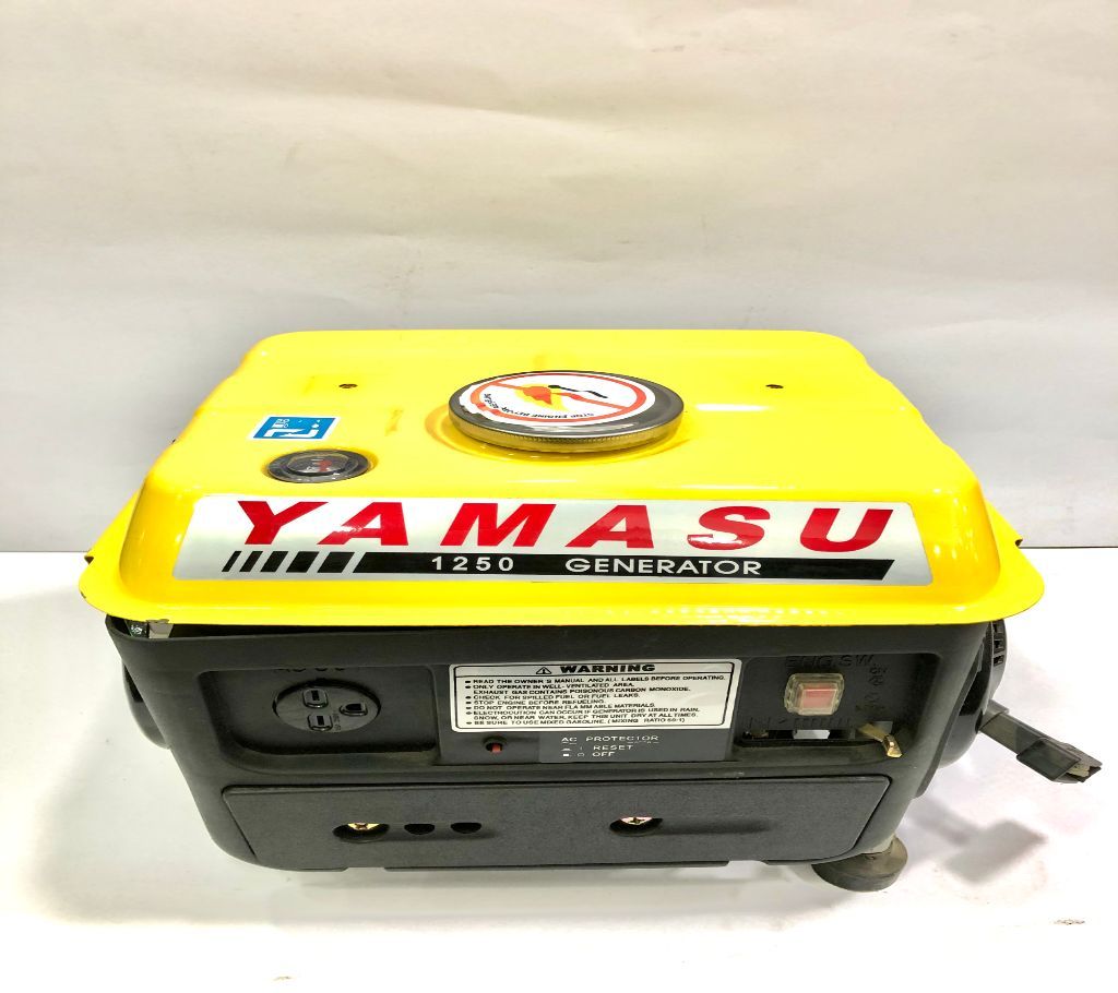 Yamasu Petrol Or Gasoline Generator -750W - YMS1250DC