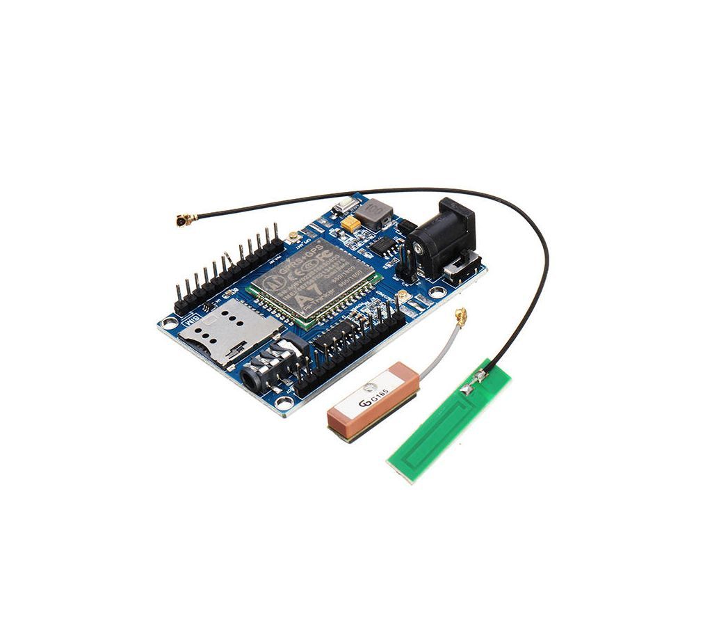 Wireless Module A7 GSM GPRS GPS 3 In 1 Module Shield DC 5-9V Arduino