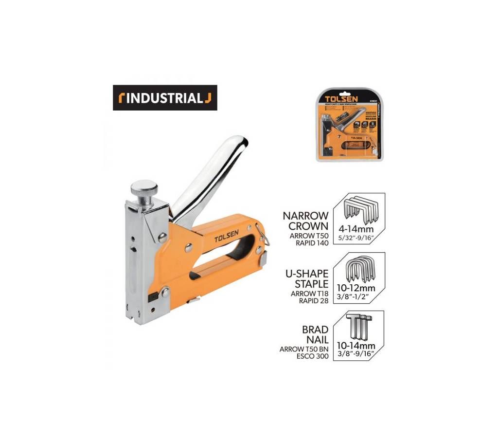 Tolsen Heavy Duty 3 Way Staple Gun