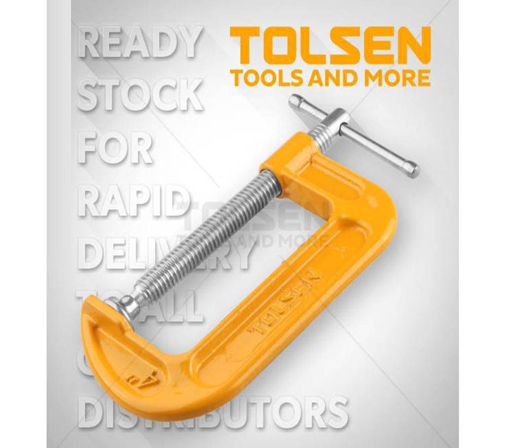 TOLSEN G-Clamp (100mm 4") 10113