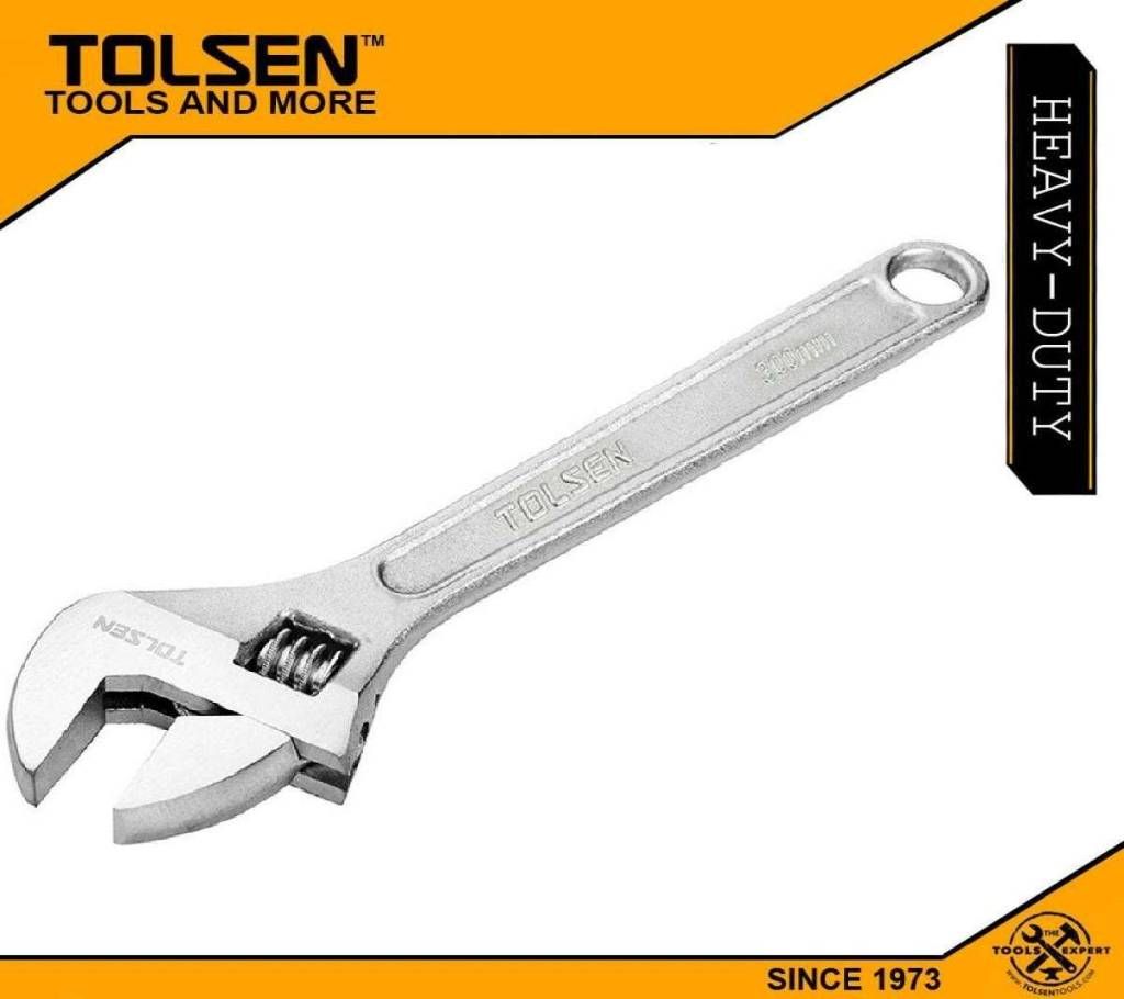 TOLSEN Adjustable Wrench 12inch 300mm 15004