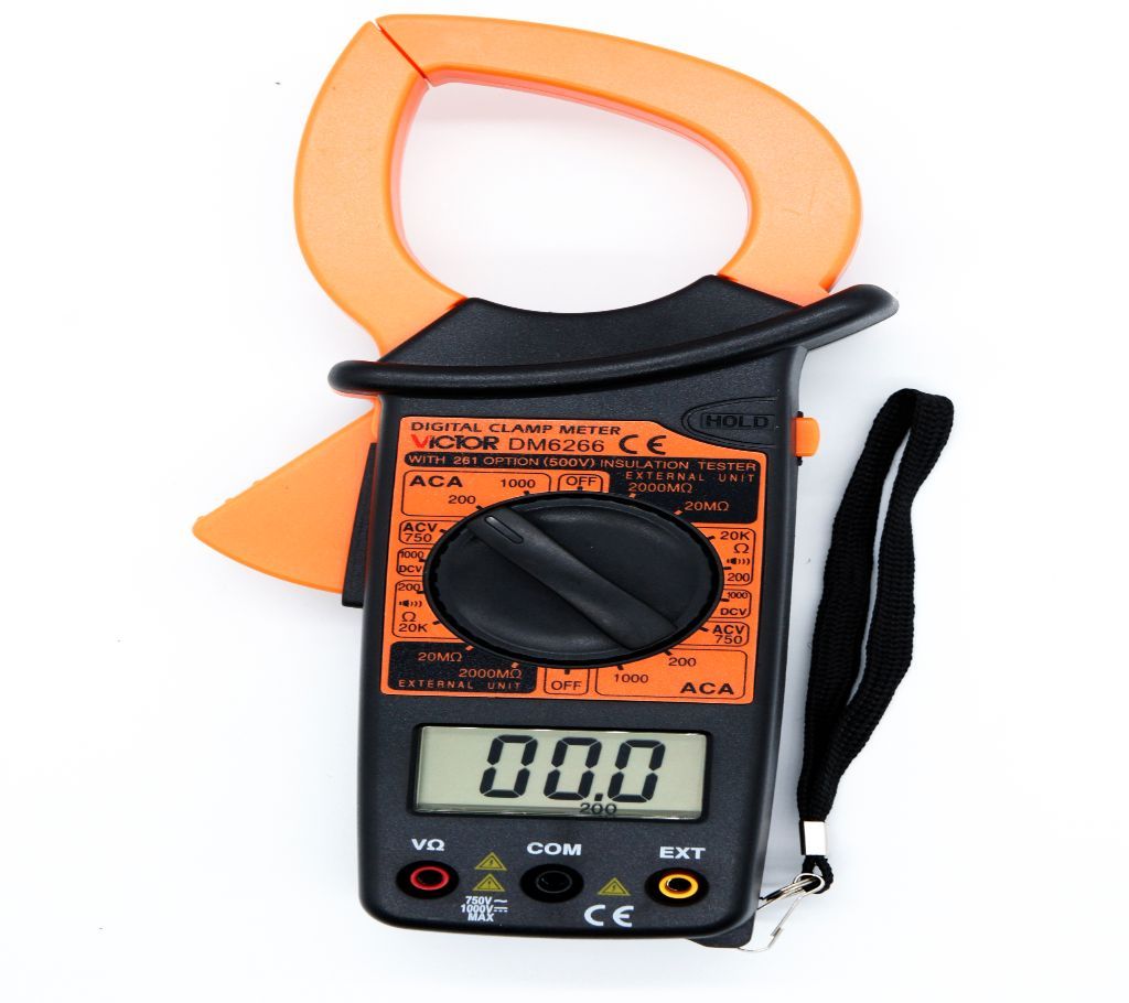 Victor DM 6266 Digital Clamp Meter 1000A AC Clamp Meter