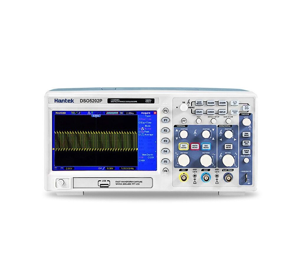 Hantek DSO5202P Digital Oscilloscope 200MHz 2Channels