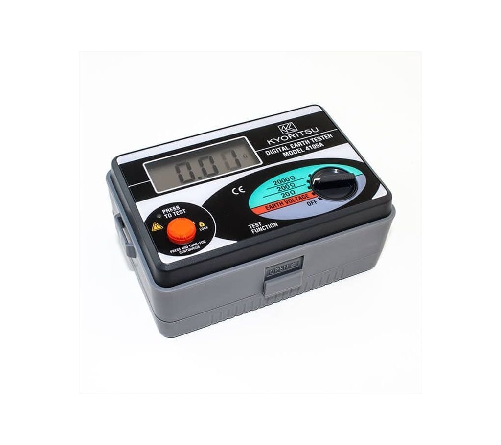 Kyoritsu 4105A Digital Earth Tester Multimeter Resistance Meter