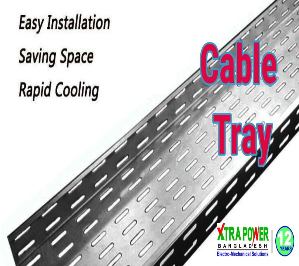 International Quality Standard Size Hole Cable Tray Ladder Tray Manufacturer- Xtra Power Bangladesh