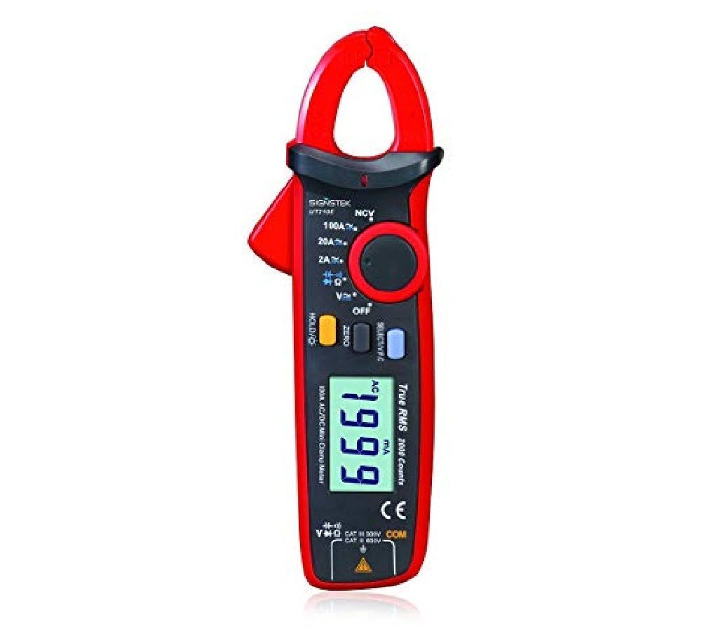UNI-T UT210 Digital Clamp Meter Multimeter Handheld RMS AC/DC Mini Resistanc