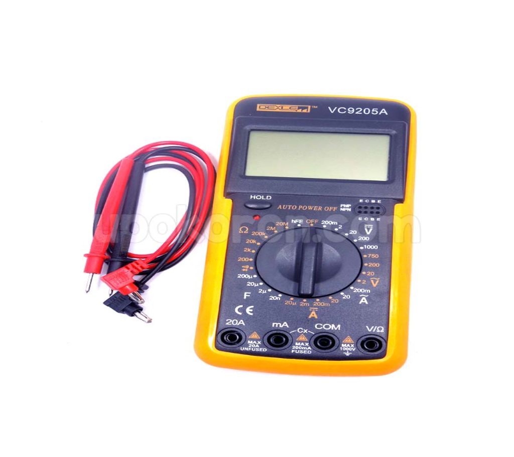 Digital Multimeter VC9205A With Multiple Functions