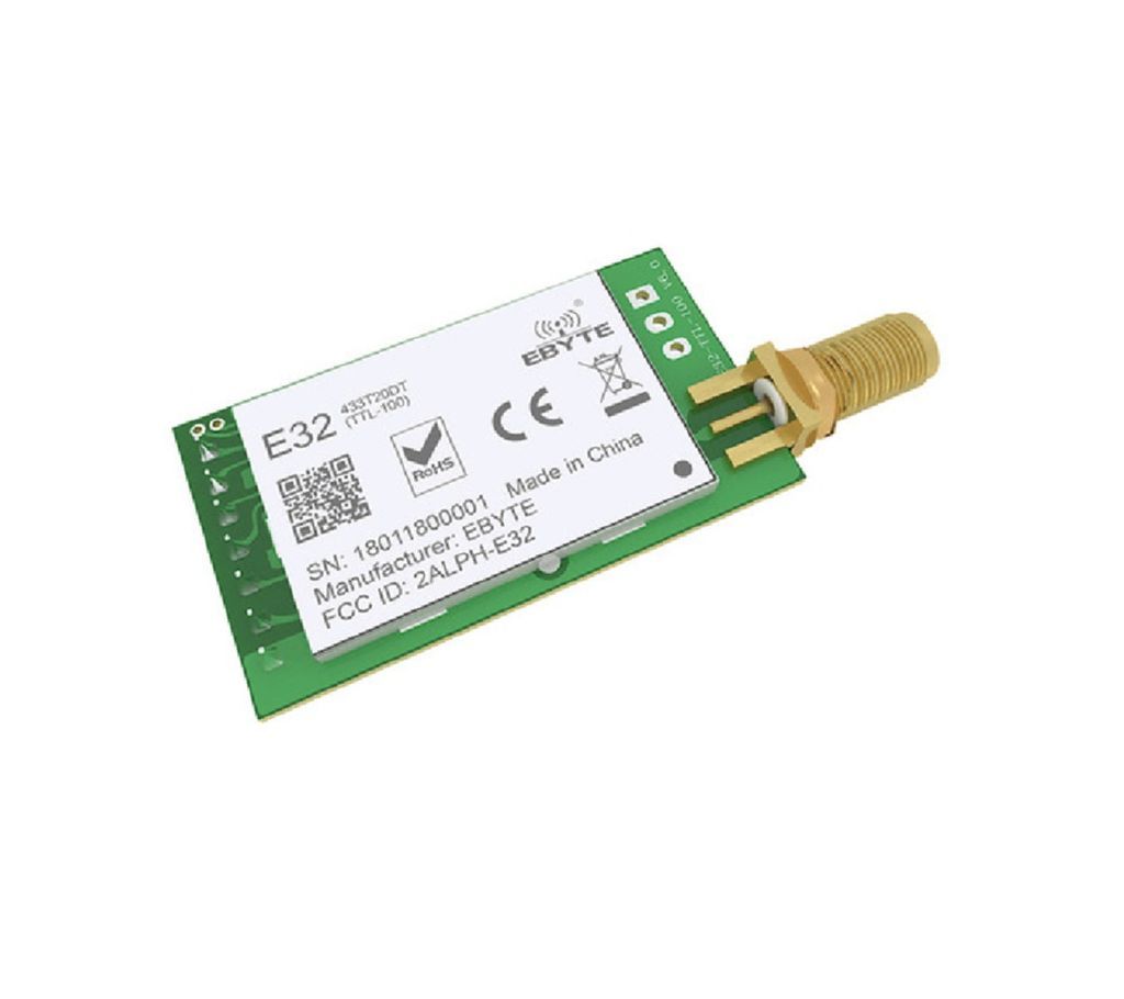 E32-433T30D Lora 433mhz 1W [Distance] : 8.0km