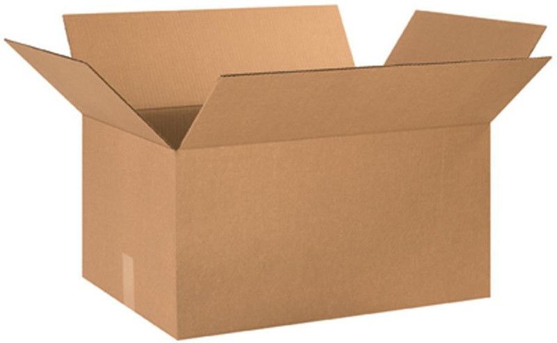 pizzero Double Wall Carton Craft Paper GOLDEN Shade Corrugated Box of Size 10