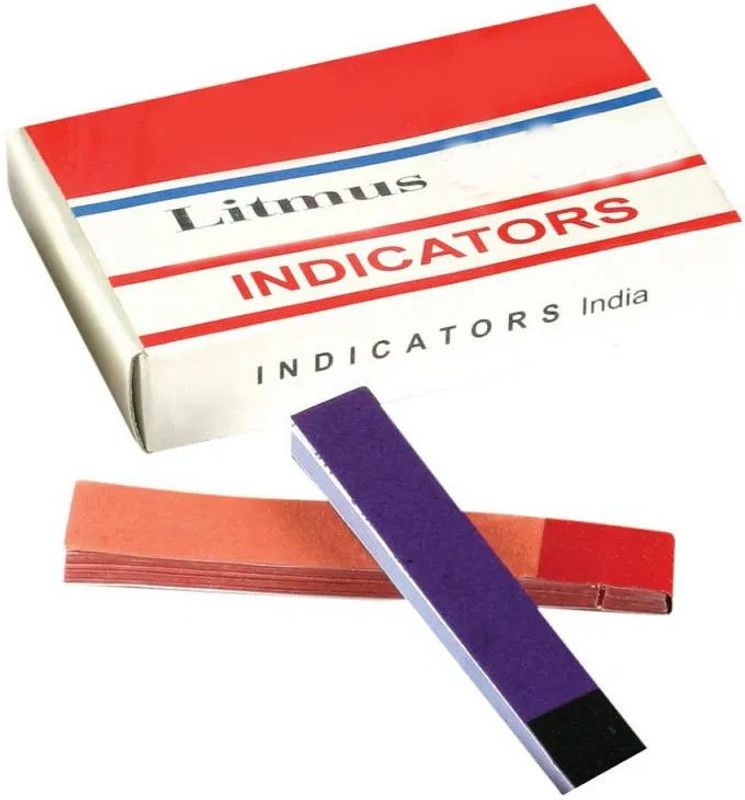 THE LABWORLD 0-14 pH Blue, Red Litmus Papers  (Pack of 200)