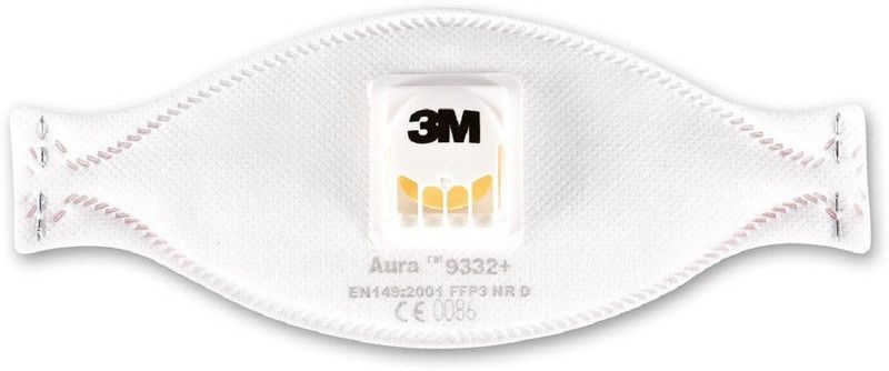 3M 9332+ EC 0086 Pollution Mask Aura  (Free Size, Pack of 1)