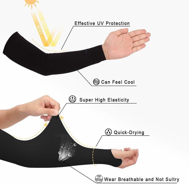 RBGIIT Arms Full Sleve Glove S-66 Synthetic Safety Gloves  (2)