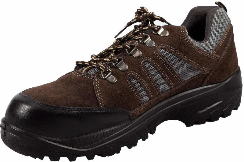 Honeywell HSP100X Steel Toe Suede Safety Shoe  (Tan, SRC)
