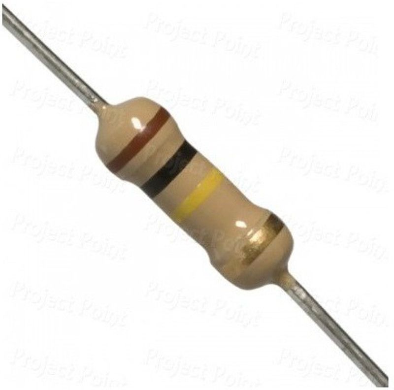 EMERGING TECHNOLOGIES 50 PCS 100K OHM 1W CARBON FILM RESISTOR 100K Fixed Resistor  (100000 ohm ±10%)