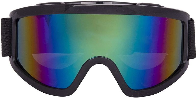 RBONE Cycling Motorbike ATV/Dirt Bike Racing Transparent Goggles with Adjustable Strap Sunglasses Power Tool Safety Goggle  (Free-size)