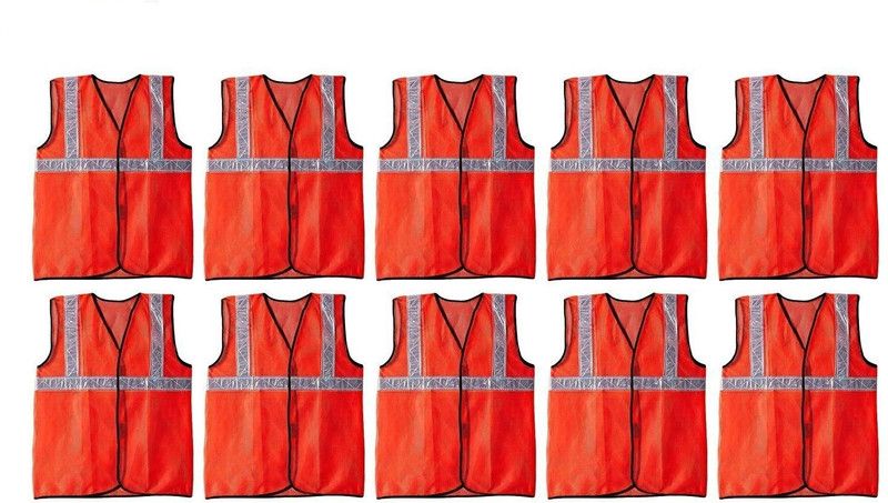 FABTEC FTJACK11 Safety Jacket  (orange)