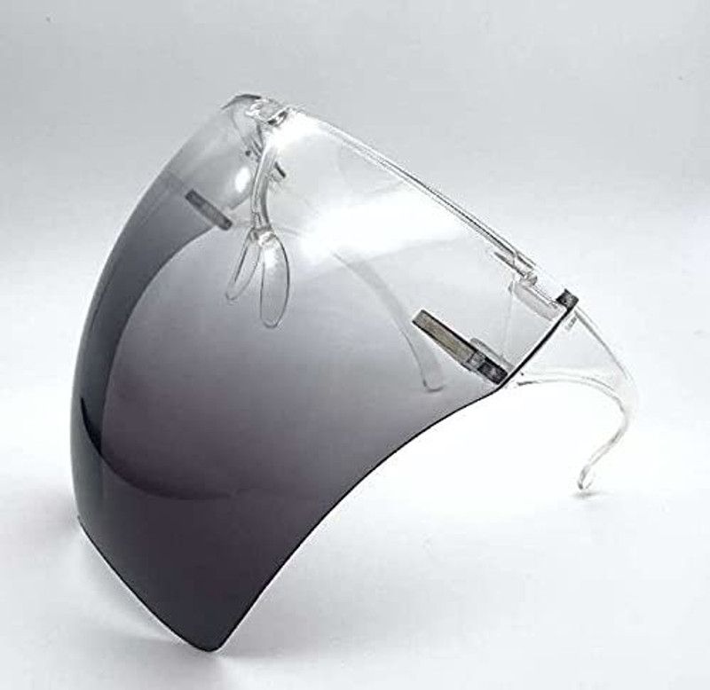 USM CERTIFICATIONS BLK_14 Safety Visor  (Size - FREE)