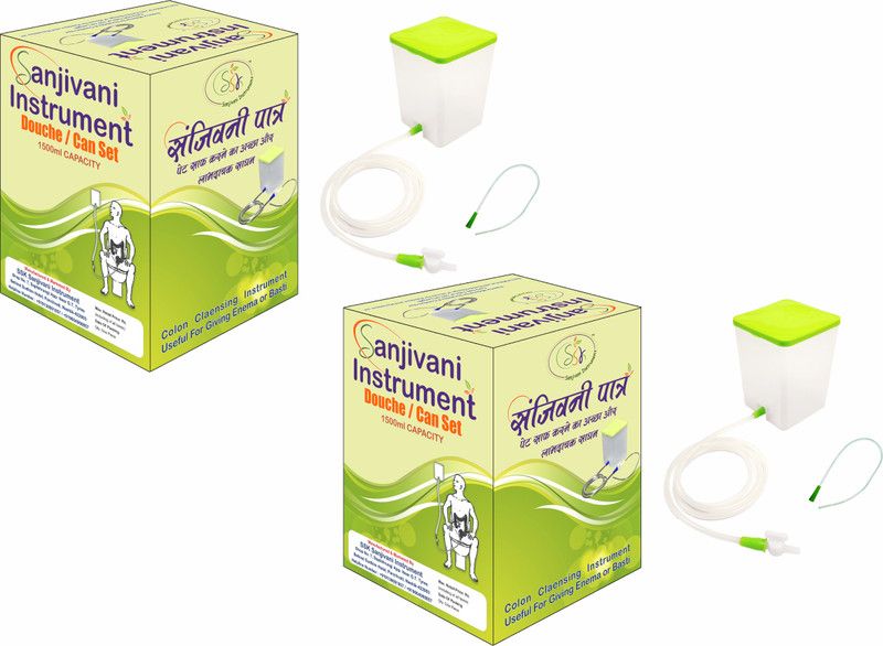 SSK NDS Enema kit Non-Sterile kit with enema colon Tip | Enema kit pack of 2 Medical Equipment Combo