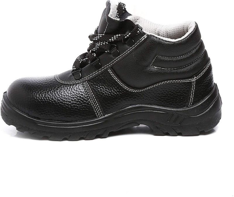 Valorous Innova Steel Toe PVC Moulded Engineers/Labours Safety Shoes (Gray, 8) Steel Toe PU (Polyurethane) Safety Shoe  (Grey, S1)