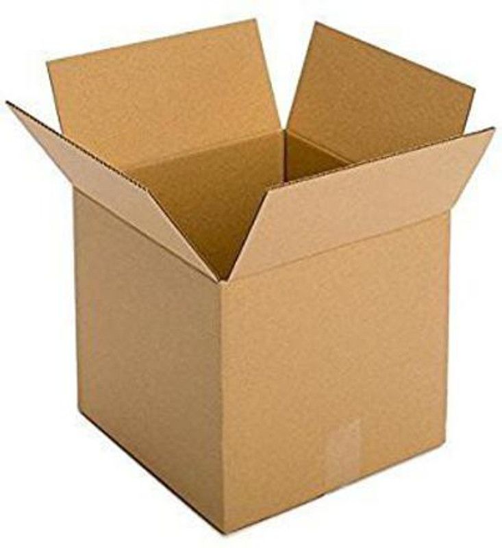 fitan Corrugated Paper 3 Ply Shipping Box (5 * 4 * 4 inch) Packaging Box  (Pack of 10 Brown)