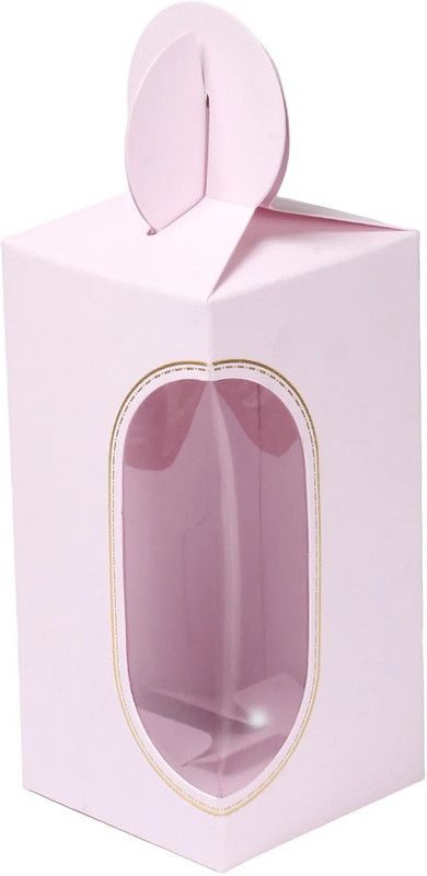 NICE PACKAGING Cake Box Paper cake Packaging Box  (Pack of 100 Pink)
