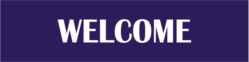 signEver Welcome Sign Board For Banks Office School Hospital college Hotel Restaurant Multi-color (30 x 7 cm) Emergency Sign