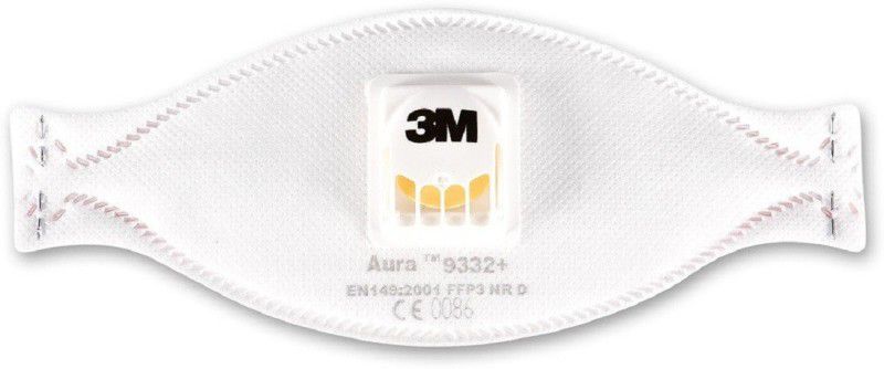 3M 9332+ EC 0086 Pollution Mask Aura  (Free Size, Pack of 1)