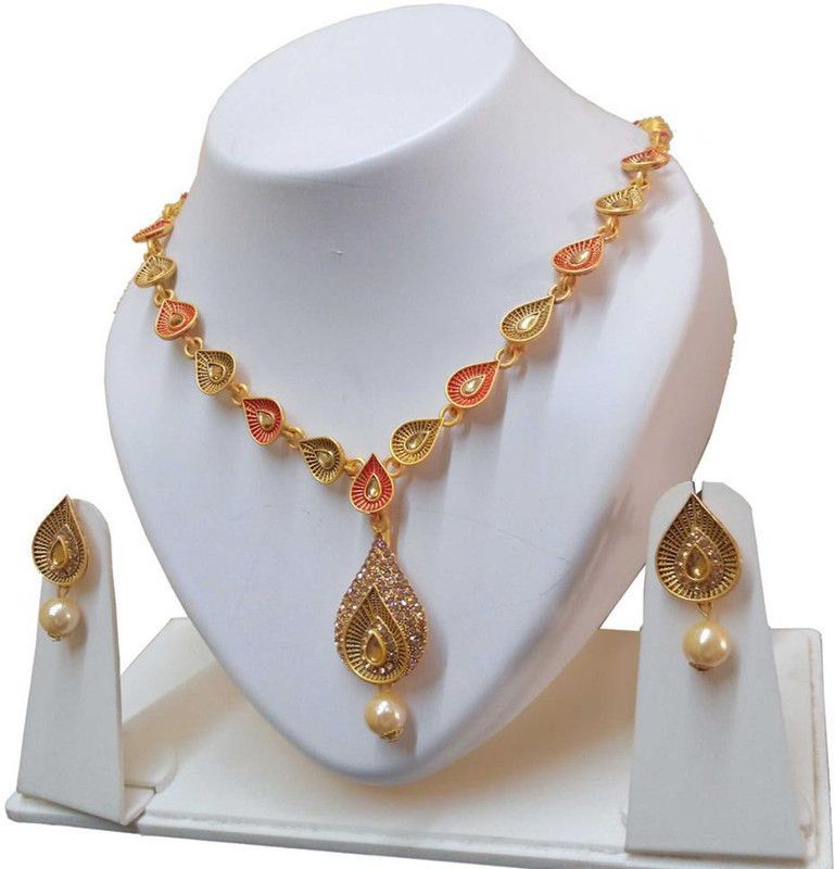 Metal Jewel Set  (Multicolor)