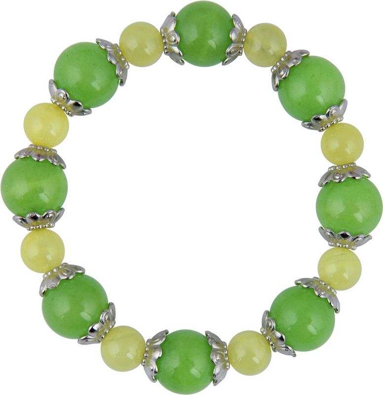 Alloy Quartz Sterling Silver Bracelet