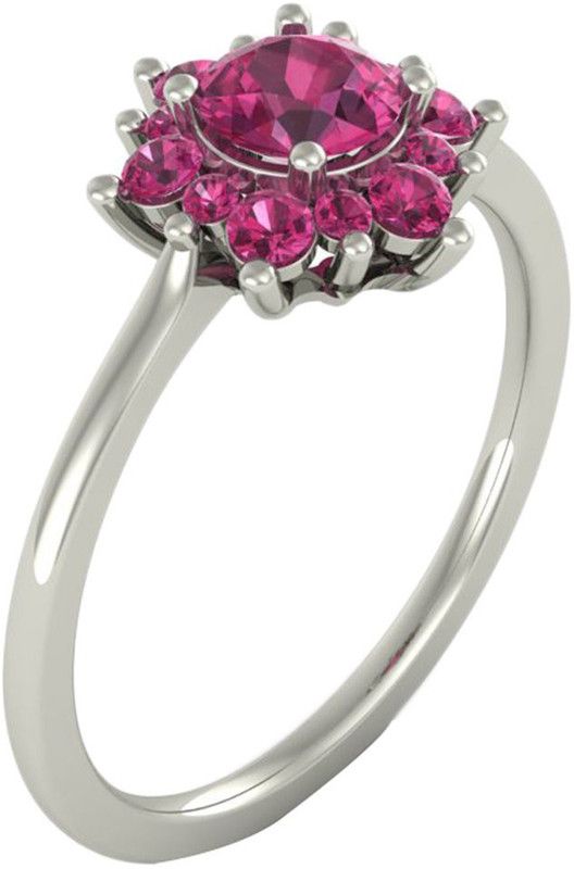 The Searle American Diamond Studded 92.5 BIS Hallmarked Silver Ring