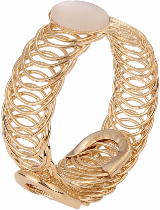 Alloy Crystal Gold-plated Kada