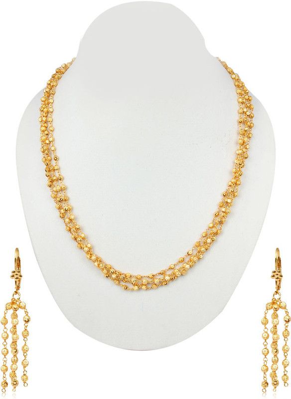 Spring Sparkle Gold-plated Plated Copper Chain Set