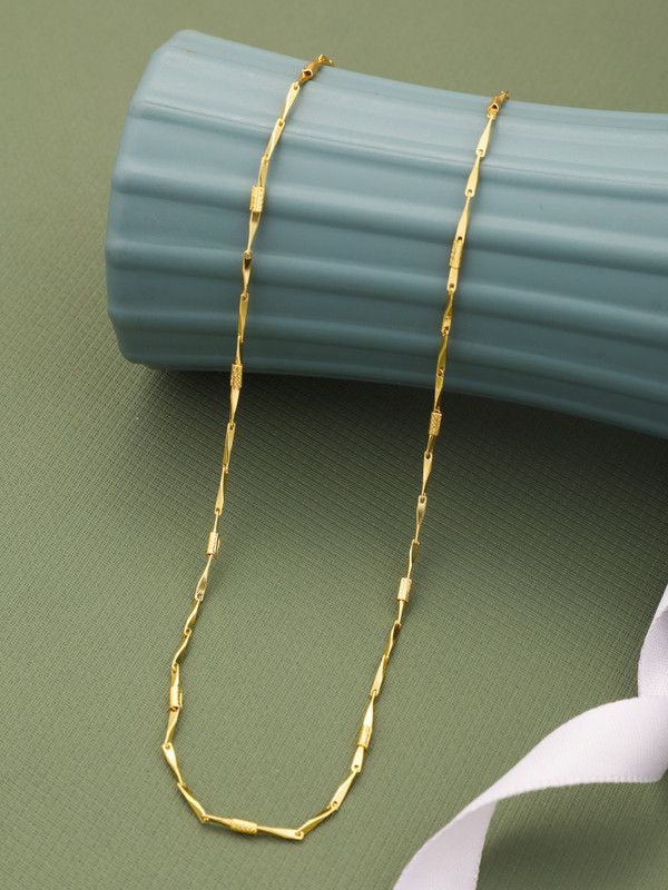 The Elegant Beauty of Gold Chains Gold-plated Plated Brass Chain
