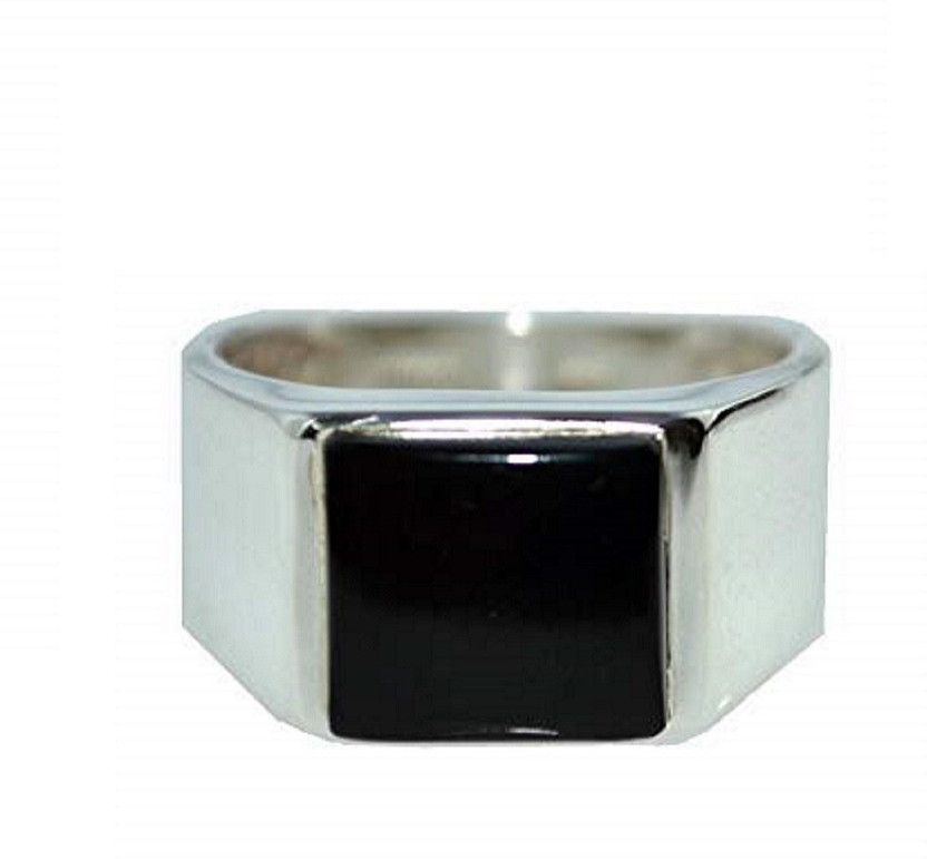 Sulemani HAkik Ring With Natural Sulemani Hakik Stone Chalcedony Silver Plated Ring