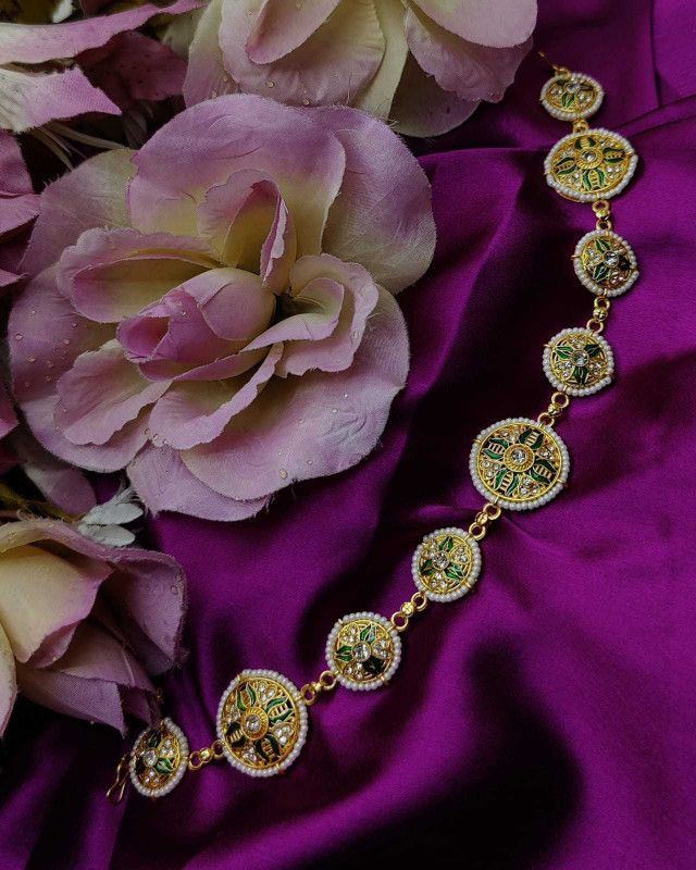 Brass, Crystal, Alloy Matha Patti