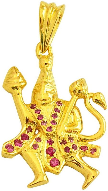 Shree Hanuman Sterling Silver Pendant