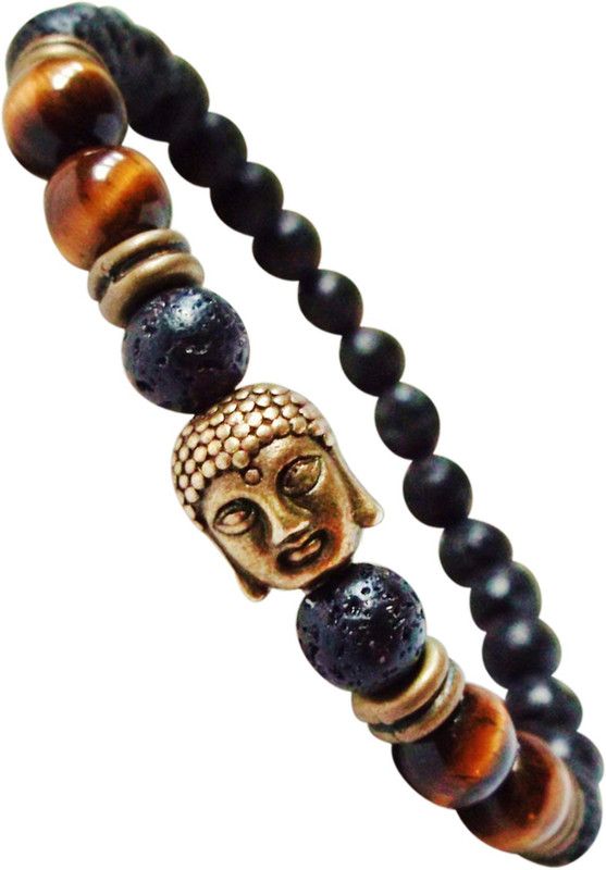 Alloy, Leather Beads Bracelet