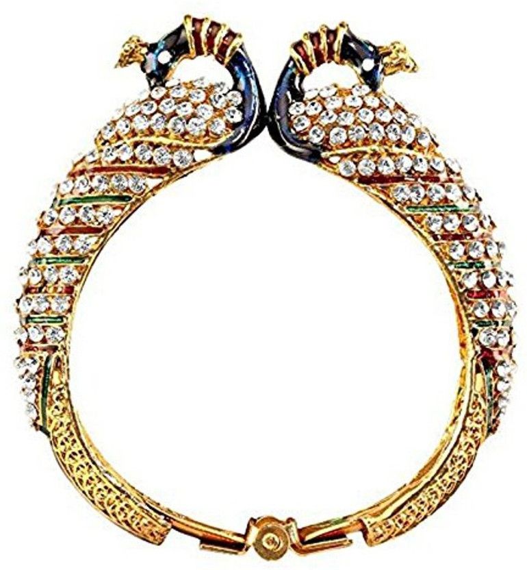 Alloy Zircon Gold-plated Bracelet
