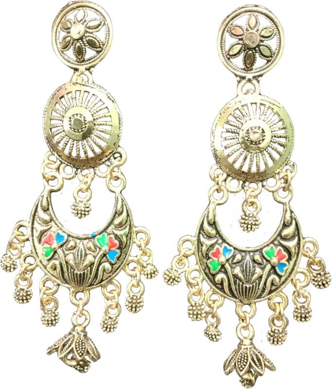 Jhumki Alloy Chandbali Earring