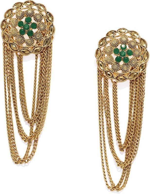 Chain Fringe Zinc Drops & Danglers