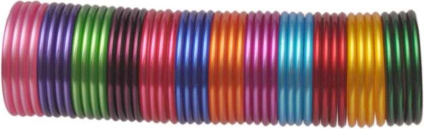 Metal Bangle Set  (Pack of 44)