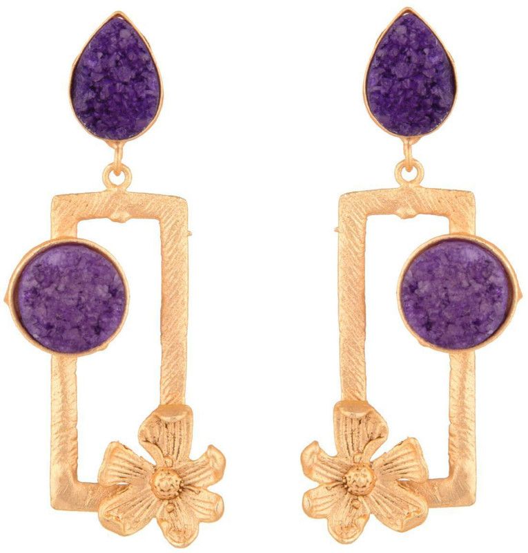 Crystal Dangle Earrings Crystal Alloy Drops & Danglers