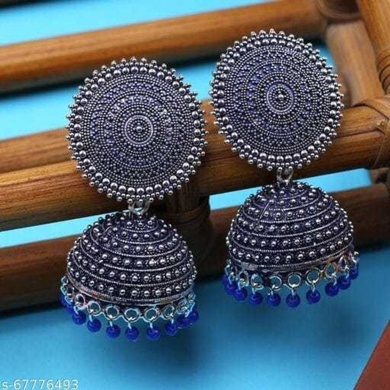 Circle Alloy Jhumki Earring