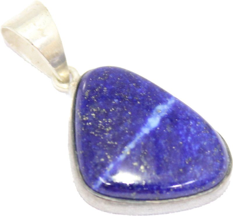 Hallmarked 925 Sterling silver Pendant blue lapis lazuli gemstone A 11 Sterling Silver Lapis Lazuli Sterling Silver Pendant