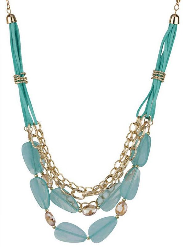 Handmade Funky Necklace Jewellery For Women & Girls Alloy, Plastic Necklace