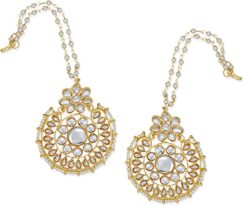 Royal Zinc Chandbali Earring