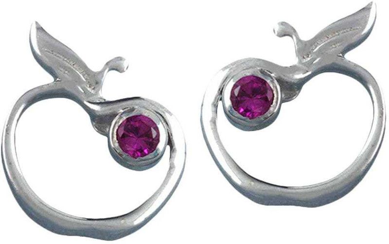 Fourseven Jewellery Pure 925 Sterling Silver An Apple A Day Stud Earrings Sterling Silver Stud Earring
