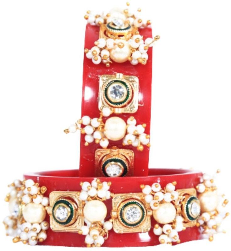 Alloy Pearl Kada  (Pack of 2)