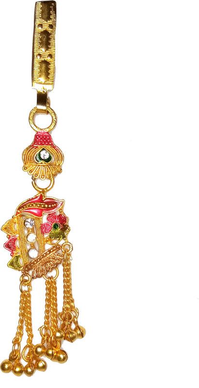 Shrungarika Wedding special / festive wear Brooch  (Multicolor, Gold)