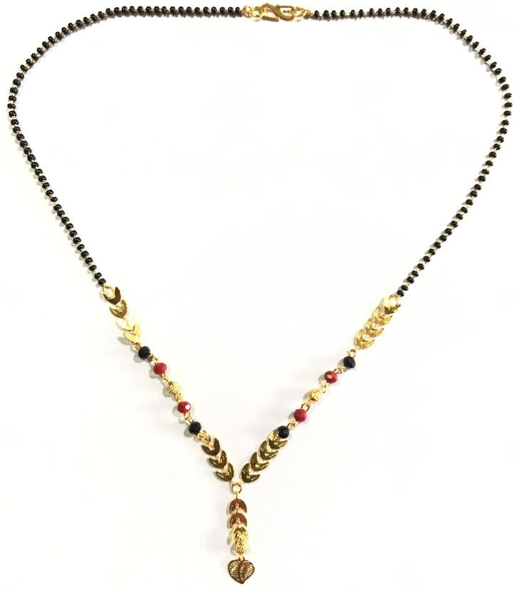 Traditional Gold Plated Mangalsutra For Women Alloy Mangalsutra